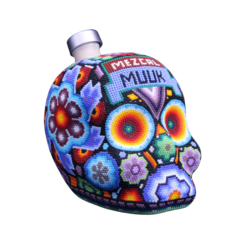 Calavera Huichol -143
