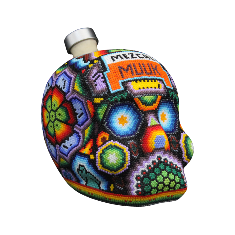 Calavera Huichol -217